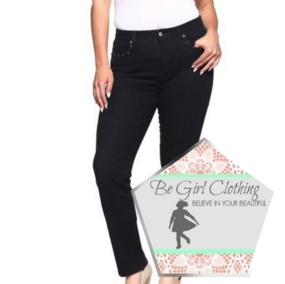 Black be-Girl skinny jeans size 22 - Picture 2 of 7